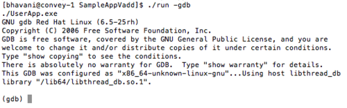 GDB Snapshot