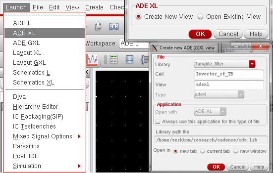 How to add menu items to test mouse right click menu in ADE-XL